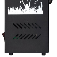 Máquina de Humo Bajo para Escenarios, Discotecas, Bodas, 500W LED DMX512 con Control Remoto, Efecto de Niebla Metálica