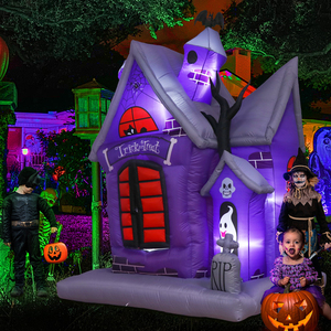 <span class=keywords><strong>Halloween</strong></span> all'aperto Ghost House e <span class=keywords><strong>zucca</strong></span> gonfiabile festa decorazioni Festive di <span class=keywords><strong>Halloween</strong></span> arredamento per bambini e adulti - Product Image 2