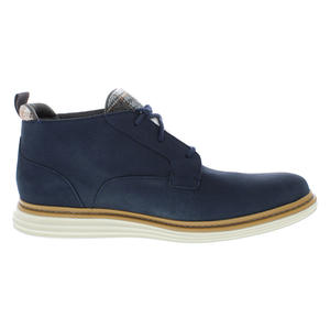 Zapatos Cole Haan Original Grand Chukka WP para Hombre, Color: Azul Marino, Nubuck/Abeto |   100% Auténtico - Product Image 3