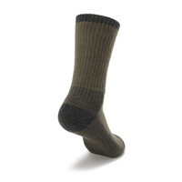 Chaussettes en laine mérinos pour hommes personnalisées de haute qualité athlétique extérieur respirant évacuation de l'humidité antibactérien anti-dérapant jetable