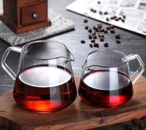 Caraffa per <span class=keywords><strong>Caffè</strong></span> in Vetro Borosilicato da 400/600ml, Serie Classica, per <span class=keywords><strong>Caffè</strong></span> Pour-Over, Servizio da 60, Caffettiera a Goccia - Product Image 3