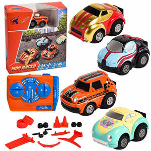 Mini voiture télécommandée pour les tout-petits avec LED jouets pour enfants meilleures voitures jouets cadeaux pour les tout-petits pour Noël - Product Image 2