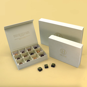 Boîte d'emballage de barre de chocolat avec fermeture magnétique personnalisée - Product Image 2
