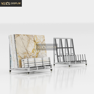 Estante de Almacenamiento para Losas de Piedra de Alta Resistencia YEK'S con Estructura de Acero Reforzado para Talleres de Piedra y Granito - Product Image 2