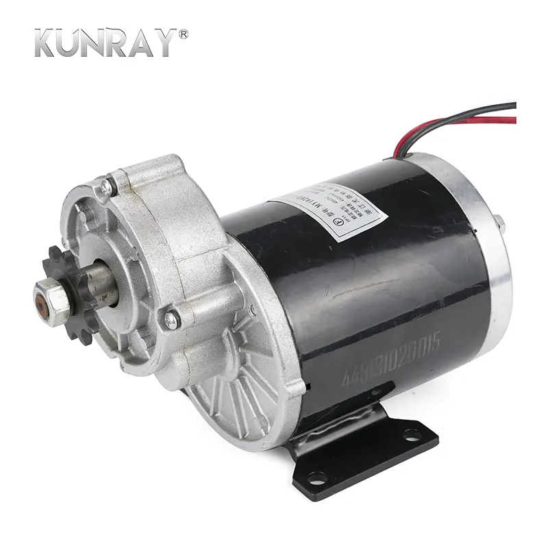 Uinted Motor 450W 600W MY1020Z Skuter Roda Gigi Motor DC Motor DC untuk ATV E Trike Golf Cart