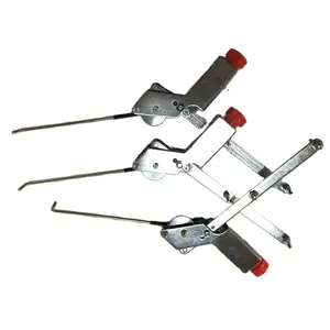 Two Spring Tension Gun For Wire Drawing With Assembled Pulley