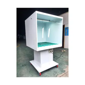 The manufacturer provides 1000x1000x1800 mm mini metal spray booth