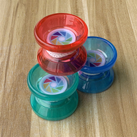 Yo-yo classique coloré pour enfants avec logo personnalisé, en plastique, à roulement, pour jeu de lancer-récupération, directement de l'usine