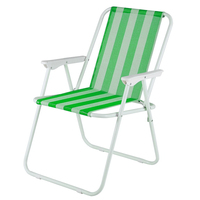 Chaise de camping de loisirs en gros, chaise de plage pliable portable