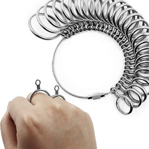 Tùy Chỉnh Nhẫn Công Cụ Trang Sức Làm Kit Nhẫn Sizer Kim Loại Đặt Nhẫn Điều Chỉnh Kích Thước - Product Image 2