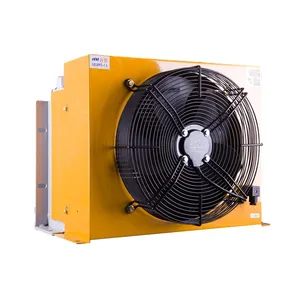 Échangeur de chaleur d'air à plaques AH1490T-CA avec radiateur de refroidisseur d'huile hydraulique personnalisé par ventilateur