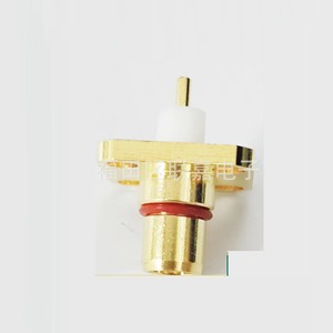 Conector Coaxial RF BMA-JFD4 con Anillo de Sellado, Tipo Impermeable, Conector Macho de Montaje en Brida de 4 Orificios H145 - Product Image 1