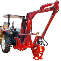 Grúa Forestal Hidráulica de Brazo Largo para Tractor de 100 CV