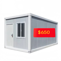 Conteneur de bureau préfabriqué bon marché Maison portable Immeuble de bureaux en conteneur