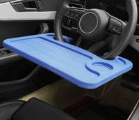 Plateau universel de bureau de table de volant de voiture en plastique robuste personnalisé pour les aliments, la consommation et les boissons pour ordinateur portable