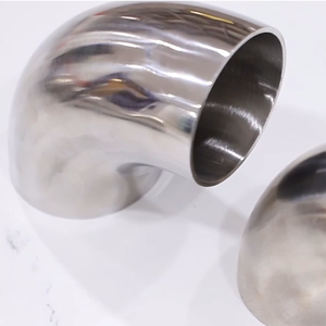 סיטונאי מ פרופיל צינור נירוסטה 18 מ "מ 22 מ" מ 28 מ "מ 54 מ" מ לחץ & 45 מעלות מרפק אביזרים צינור באיכות גבוהה - Product Image 3