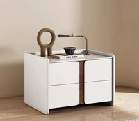 Table de chevet 2026 Nouvelle collection moderne simple luxe léger de luxe pour chambre à coucher avec rangement créatif