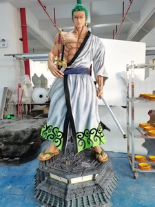 Famoso nuovo stile a grandezza naturale 6ft Anime giapponese figura di un pezzo occhio di falco Mihawk carattere scultura decorazione per la casa statua in resina - Product Image 6