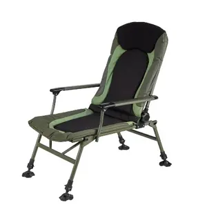야외 접이식 잉어 낚시 의자 휴대용 안락 의자 캠핑 의자