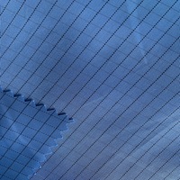 Tissu antistatique en Polyester et carbone ESD, 20x5mm avec grille
