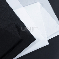 Vente en gros d'entoilage tissé à double point OEM/ODM personnalisé entoilage fusible adhésif 100% polyester entoilage fusible