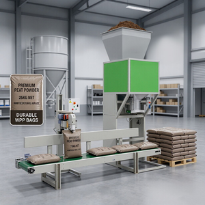 Machine d'emballage universelle <span class=keywords><strong>10</strong></span>-50 <span class=keywords><strong>kg</strong></span>, système de pesage multi-matériaux pour l'industrie des <span class=keywords><strong>engrais</strong></span> et des aliments pour animaux - Product Image 1
