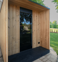 Sauna Tong Kayu Cedar Terlaris, Ruang Sauna Luar Ruangan dengan Pemandangan Panorama yang Indah, Bak Mandi Sauna Tong untuk Terapi Kesehatan