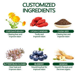 Patch e Máscara para Olhos à Base de Plantas Personalizados com Certificação CE para Trabalho em Computador/Escritório - Alívio Calmante e Contra Fadiga - Product Image 4