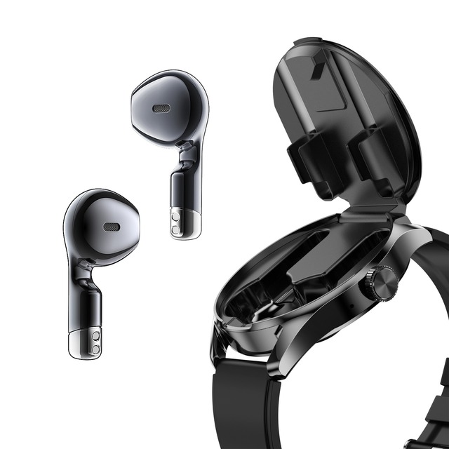 HD9 2-in-1 Smart Watch Wireless Earphone for Calling IP67 Fitness Tracker Multisport Unisex TFT Display Touchscreen