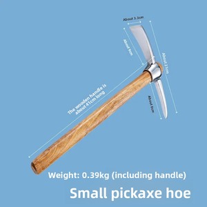 <span class=keywords><strong>Pioche</strong></span> de jardinage en acier inoxydable blanc pur pour la récolte d'herbes <span class=keywords><strong>et</strong></span> le défrichement des arbres en extérieur - Product Image 6