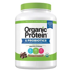 Wholesale Private Label Superfoods Green Organic Vegan Plant Based Rice Pea Probiotics Protien Supplement Protein Powder