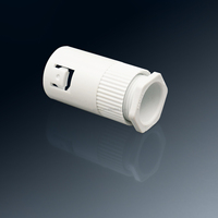 Raccord de couplage pour conduit rigide en PVC pour la protection des câbles électriques, résistant aux UV et ignifuge