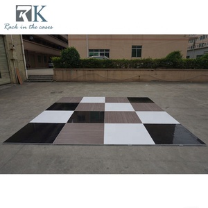 Piste de danse à carreaux 4 pieds x 4 pieds, plateforme de décoration d'événements, piste de danse extérieure - Product Image 5