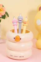 Nouveau Design créatif dessin animé presse KUKI crayons Ultra durables Kawaii pour l'école mignon Animal chat crayon