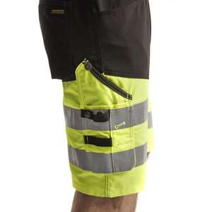 BLAKLADER - 154118119933C56 <b>Hi</b>-<b>Vis</b> <b>shorts</b> stretch Black/Yellow - EAN 7330509692172 <b>HI</b>-<b>VIS</b> WORKWEAR - Product Image 5