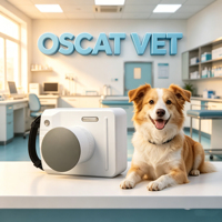 Ветеринарный портативный рентген-аппарат OSCAT VX2 для животных, 60 кВ, 2 мА, 200 снимков, с аккумулятором, для собак и кошек, для ветеринаров на Филиппинах
