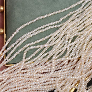 Yiwu Wholesale Loose <strong>Pearl</strong> Beads for Clavicle Chain Necklace <strong>2MM</strong> High Quality <strong>Fresh</strong> <strong>Water</strong> <strong>Pearls</strong> - Product Image 5