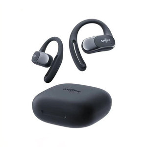 หูฟังบลูทูธไร้สายแบบเปิดหู Shokz OpenFit Air พร้อมแบตเตอรี่ใช้งานได้ยาวนานและระบบตัดเสียงรบกวนสำหรับการเล่นกีฬา - Product Image 2