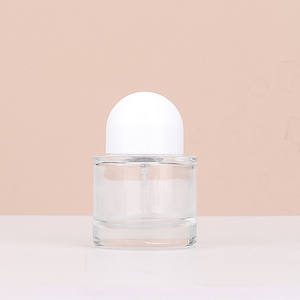 Flacons de parfum classiques vintage en verre recyclé transparent de 30 ml, 50 ml, 100 ml avec bouchons colorés – Vente directe usine - Product Image 6