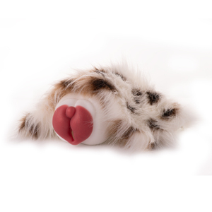 Juguete Masturbador Masculino de Silicona de Felpa, Lola Dalmatian, Criatura de Fantasía, Copa Estimuladora Manual Suave de Canal Único para - Product Image 4
