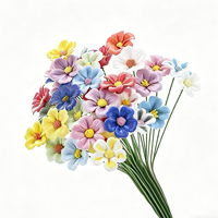 Fleurs en céramique de Jingdezhen, bouquet créatif DIY, petites fleurs, bouquet cadeau créatif, fleurs artificielles décoratives, vente en gros