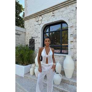 Conjunto de Traje de Tul Blanco para Mujer - Product Image 4