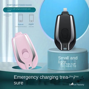 Cargador Portátil de Emergencia para Llavero, Mini Power Bank de 1500 mAh, Batería Externa Delgada para Teléfono Móvil, Power Bank de Bolsillo - Product Image 4
