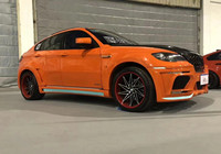 Kit de carrocería para BMW X6 E70 E71, kit de carrocería para BMW X6, parachoques delantero y trasero, alerón lateral, gran oferta
