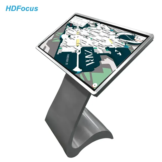 32 Inch Lcd Digital Screen Monitor Android Floor Standing Advertisement Kiosk Digital Signage Player
