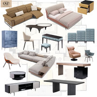 Sofa Chesterfield Klasik Amerika Kulit PU dengan Kancing Berumbai, Lengan Melengkung, Kaki Kayu Solid untuk Ruang Tamu dan Ruang Penerima Tamu