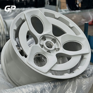 Pour Porsche 911 Cayman BMW M2 M3 <span class=keywords><strong>Audi</strong></span> <span class=keywords><strong>TT</strong></span> Jantes forgées 6061-T6 17-24 pouces Blanc mat Rétro 5 branches Multi PCD ET - Product Image 3