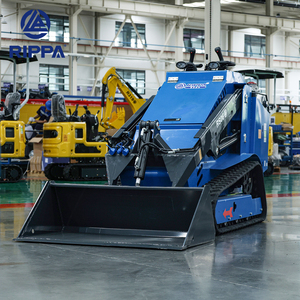 Miễn phí vận chuyển nhà <span class=keywords><strong>Mini</strong></span> lâm nghiệp mulcher Skid chỉ đạo theo dõi DIESEL skidloader để bán Trung Quốc Skid chỉ đạo với 4-in-1 xô - Product Image 5