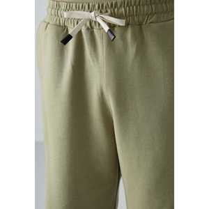 Conjunto de Pantalones Cortos para Hombre, Color Verde Claro, Algodón, Corte Holgado, Modelo 85249, Textura Básica, Cómodo y Casual - Product Image 2