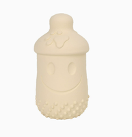 Jouets pour chiens interactifs de grande taille, colorés, résistants à l'usure, en caoutchouc biodégradable, écologiques, pour l'entraînement en plein air
